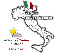 Klick hier für das aktuelle Wetter in Italien